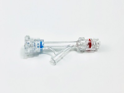 旋转式Y阀  (带旋转公接头)Rotary Y-valve (with rotary male connector)图2