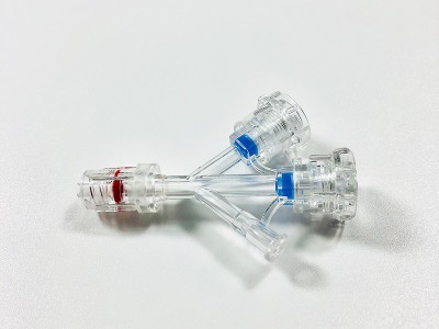 旋转式Y阀 (双头款-带旋转公接头）Rotary Y valve (double-head type - with rotary male connector)图2