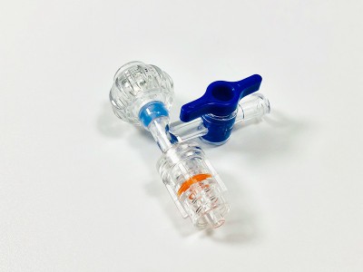 T型阀1代 (带旋转公接头+箭头手柄-灯笼款）T-valve Generation 1 (with rotating male connector + arrow handle - lantern style)图1