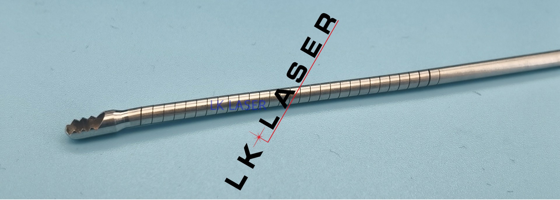 medical hypotube cutting sample 