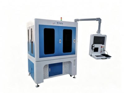 Laser cutting machine dedicated to medical devices