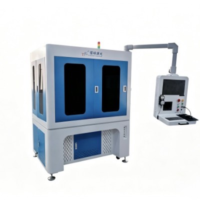 Laser cutting machine dedicated to medical devices