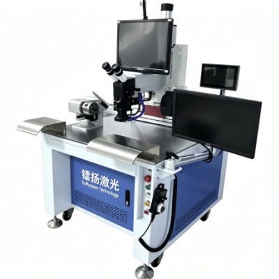 Plastic balloon laser welding machine