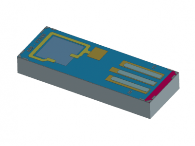 NovaSensor P330B Absolute Pressure Sensor Die 1F